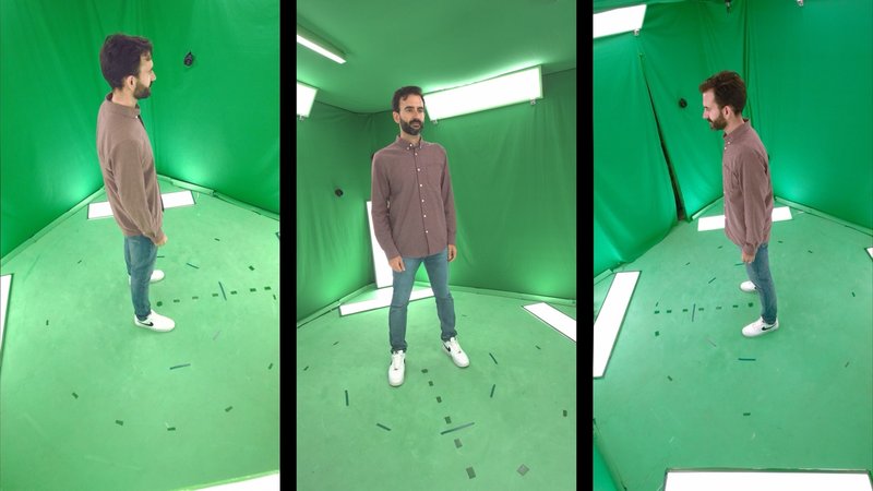 Vologram Studio multi-camera capture